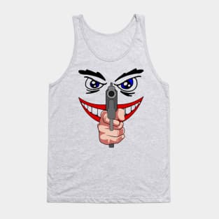 a smile is the best argument Tank Top